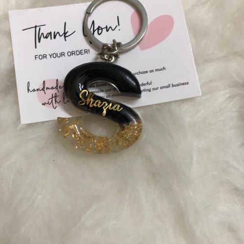 Simple Name Keychain – Personalized & Handcrafted with Love (PKR 350)